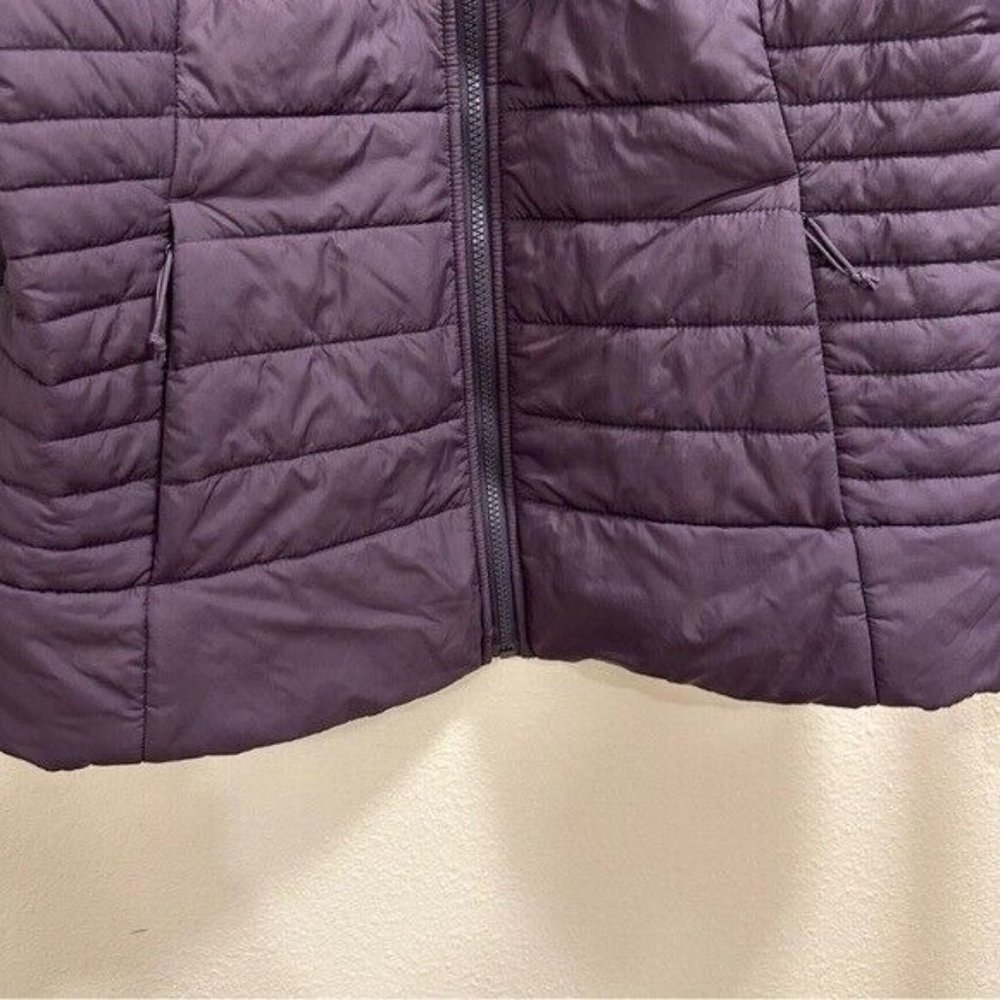 The North Face Wms Evelu Down Hybrid Jacket Plum Size Large - Picture 5 of 12